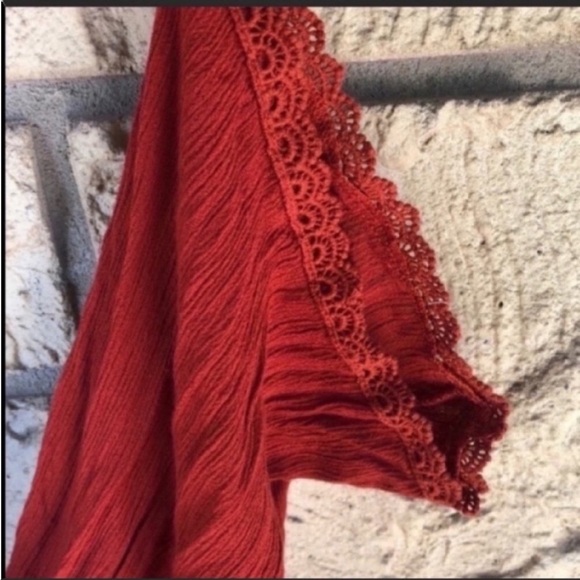 Tunic Top Flow Boho Burt Orange Amazing Top blouse
Med career casual look - Picture 10 of 11